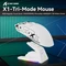Attack Shark X1 Tri-mode Wireless Gaming Mouse mit Ladestation, weiß, inkl. Grip Tape, USB/Bluetooth Vorschaubild