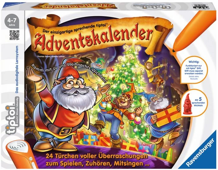 Ravensburger tiptoi Spiel: Adventskalender