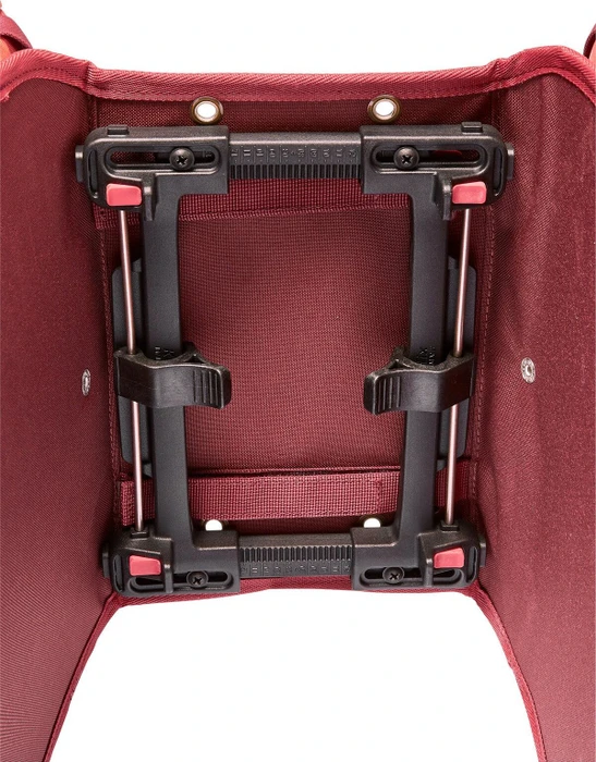 Vaude TwinShopper UniKlip 2 Gepäcktasche hotchili