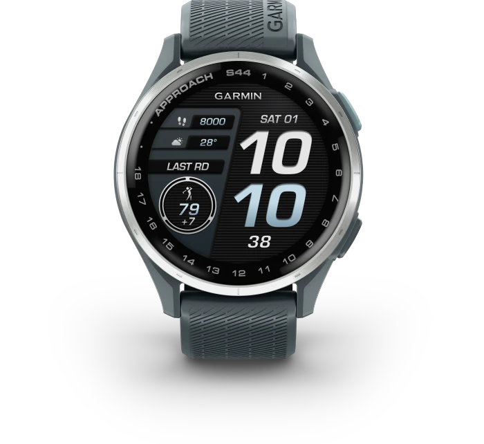 Garmin Approach S44 GPS-Golfuhr silver/twilight