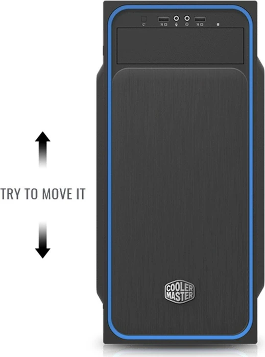 Cooler Master MasterBox E500L schwarz/silber