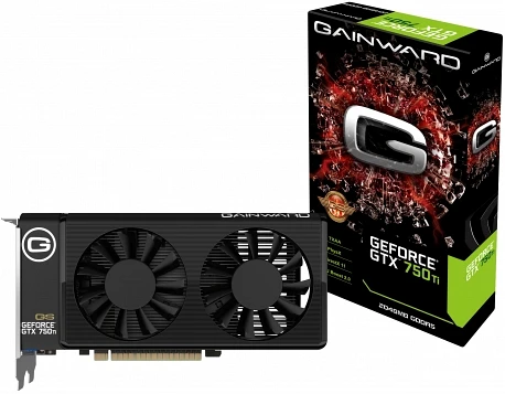 Gainward GeForce GTX 750 Ti Golden Sample, 2GB GDDR5, VGA, DVI, Mini HDMI