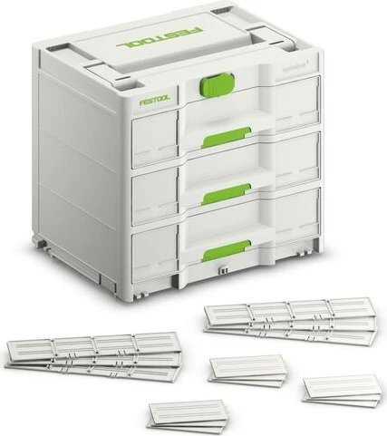Festool Sortainer SYS3-SORT/3 M 337 Werkzeugkoffer (577769)
