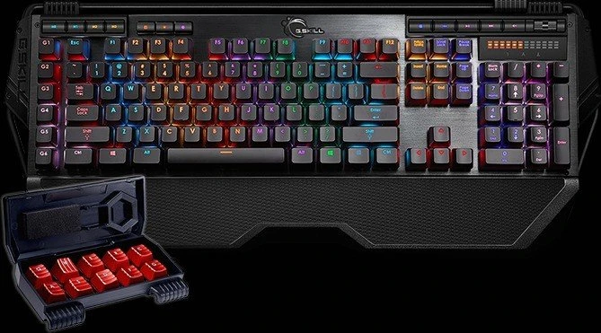 G.Skill RipJaws KM780 RGB, MX RGB RED, USB, DE