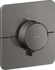 Hansgrohe Axor ShowerSelect ID softsquare Thermostat für 1 Verbraucher polished black chrome