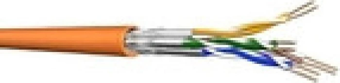 Draka UC900 HS23 Twisted-Pair Simplex Verlegekabel Eca, Cat7, S/FTP, ohne Stecker, 500m, orange