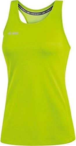Jako Run 2.0 Laufshirt ärmellos neongrün (Damen)