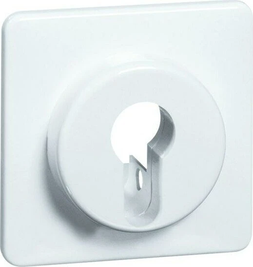 Peha Standard Abdeckung Schlüsselschalter, weiß