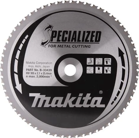 Makita Specialized Efficut Kreissägeblatt 60Z, 305x2.1x25.4mm, 1 Stück