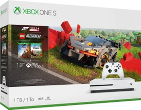 Microsoft Xbox One S - 1TB Forza Horizon 4 Lego Speed Champions Bundle weiß