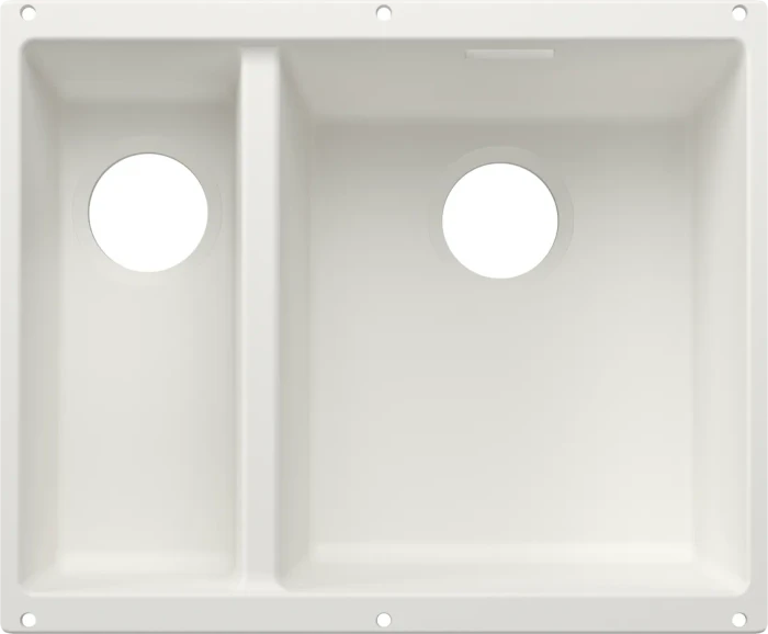 Blanco Subline 340/160-U Unterbau Becken rechts weiß