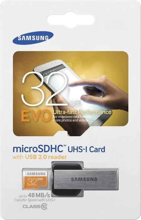 Samsung EVO R48 32GB USB-Kit, UHS-I, Class 10