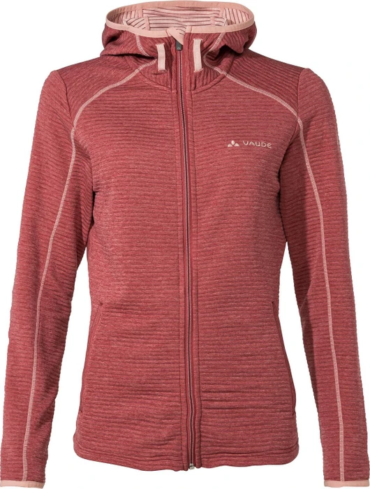 Vaude Skomer Hooded Fleece Jacke brick (Damen)