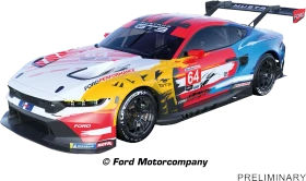Carrera Evolution Ford Mustang GT3 Champion Spirit, No.64