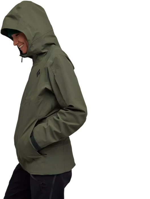 Black Diamond Recon Stretch Ski Shell Skijacke tundra (Damen)