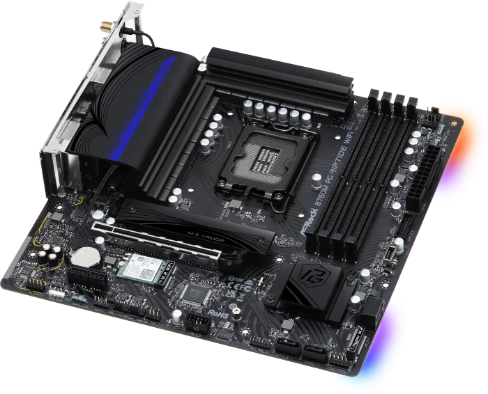 ASRock B760M PG Riptide WiFi (Intel 1700)