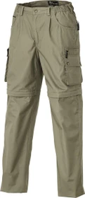 Pinewood Wildmark Stretch Hose lang midkhaki/midgreen (Herren)