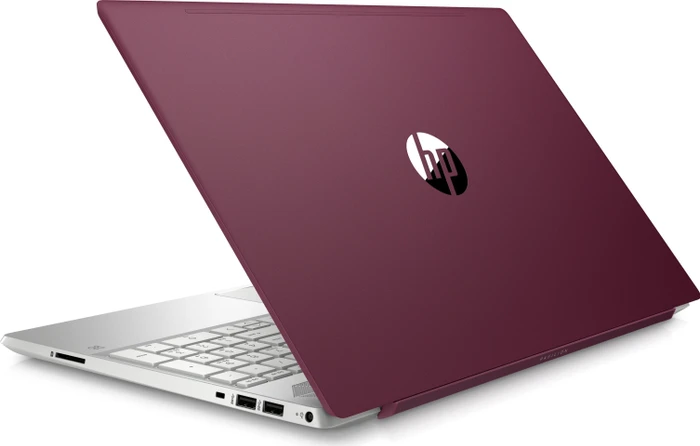 HP Pavilion 15-cs0153ng, Velvet Burgundy/Natural Silver, Core i5-8250U, 8GB RAM, 256GB SSD, 1TB HDD, GeForce MX130, DE