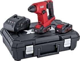 Flex FHE 1-16 18.0-EC TC 2.5/Set Akku-Bohrhammer inkl. Koffer + 2 Akkus 2.5Ah