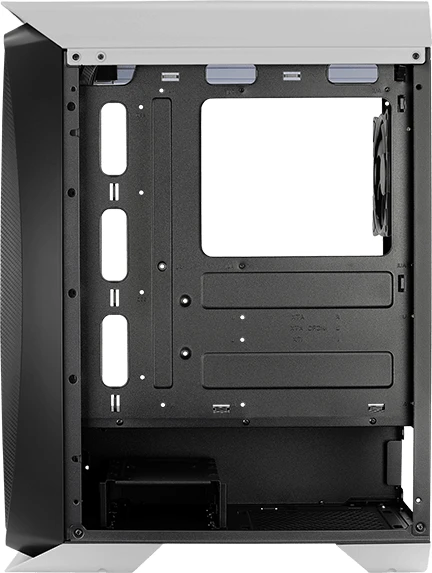 AeroCool Aero One Eclipse, weiß, Glasfenster