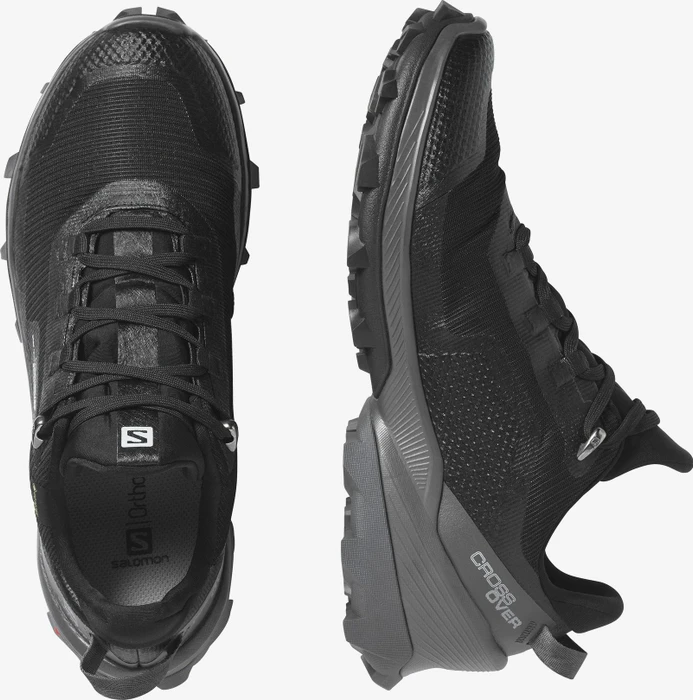 Salomon Cross Over GTX black/magnet (Damen)