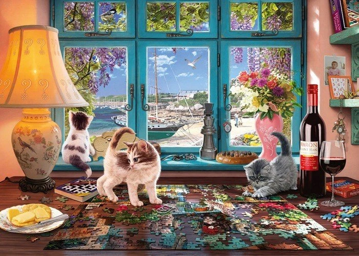 Schmidt Spiele Am Puzzle-Tisch