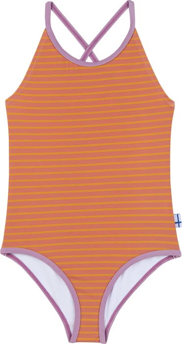 Finkid Uimapuku Eko Badeanzug peach/valerian (Junior)