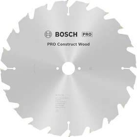 Bosch Professional PRO Construct Wood Kreissägeblatt 20Z, 315x2.2x30mm, 1 Stück