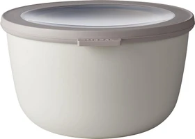 Mepal Multischüssel Cirqula rund Aufbewahrungsbehälter 2l nordic white