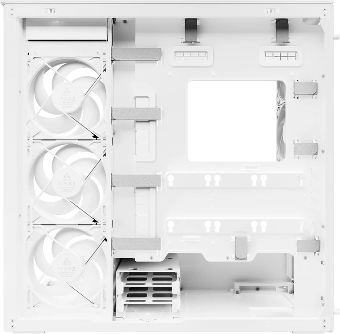 ARCTIC Xtender VG White, Glasfenster