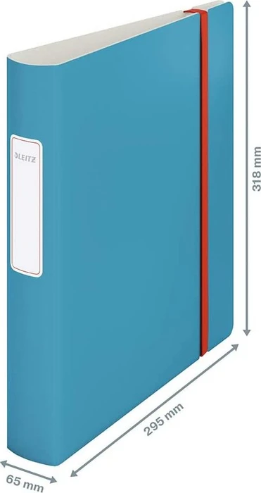 Leitz Qualitäts Ordner 2-Ring 180° Active Cosy, 65mm, A4, blau