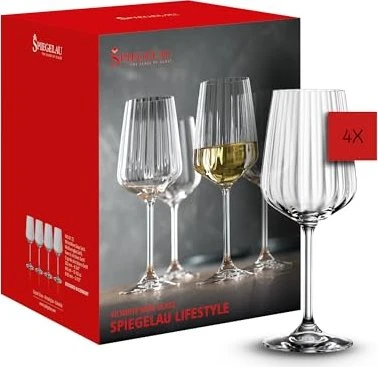 Spiegelau Lifestyle Weißweinglas, 4 Stück