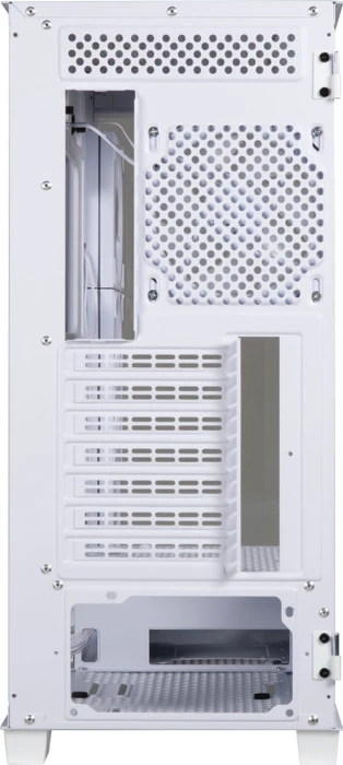 BitFenix CETO Premium White, 4A, Lüfter LED ARGB, Glasfenster