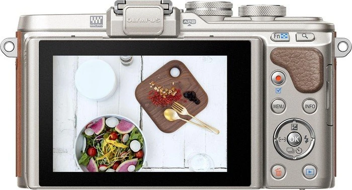 Olympus PEN E-PL8 braun Body