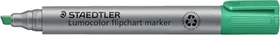 Staedtler Lumocolor Flipchartmarker 356 B grün, 10er-Pack