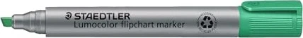 Staedtler Lumocolor Flipchartmarker 356 B grün, 10er-Pack