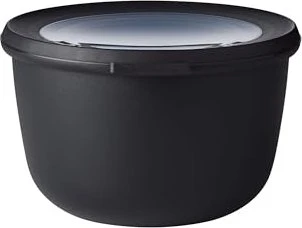 Mepal Multischüssel Cirqula rund Aufbewahrungsbehälter 1l nordic black