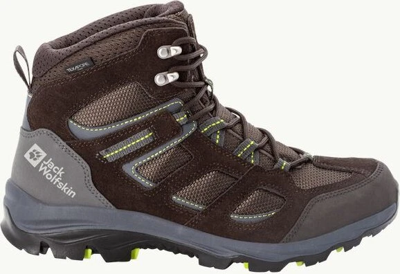 Jack Wolfskin Vojo 3 Texapore Mid dark brown/lime (Herren)