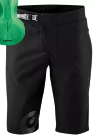 Gonso Sitivo Shorts Fahrradhose kurz black/bright green (Herren)