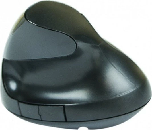 ExertisConnect Ergonomische Vertikale Maus, Rechtshänder, kabelgebunden, schwarz, USB