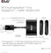 Club 3D DisplayPort 1.4 [Stecker} auf 1x DisplayPort [Buchse] und 1x HDMI [Buchse] Vorschaubild