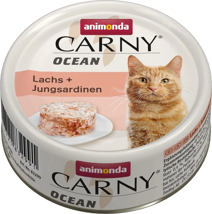 animonda Carny Ocean Lachs und Jungsardinen 80g