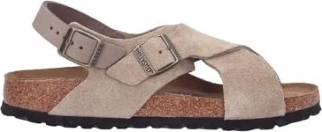 Birkenstock Tulum Veloursleder Nubuk taupe (Damen)