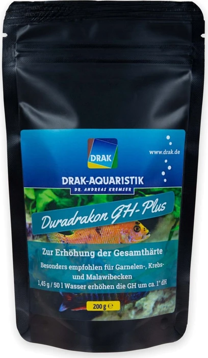 DRAK-Aquaristik Duradrakon GH-Plus Aufhärtesalzmischung, Standbodenbeutel