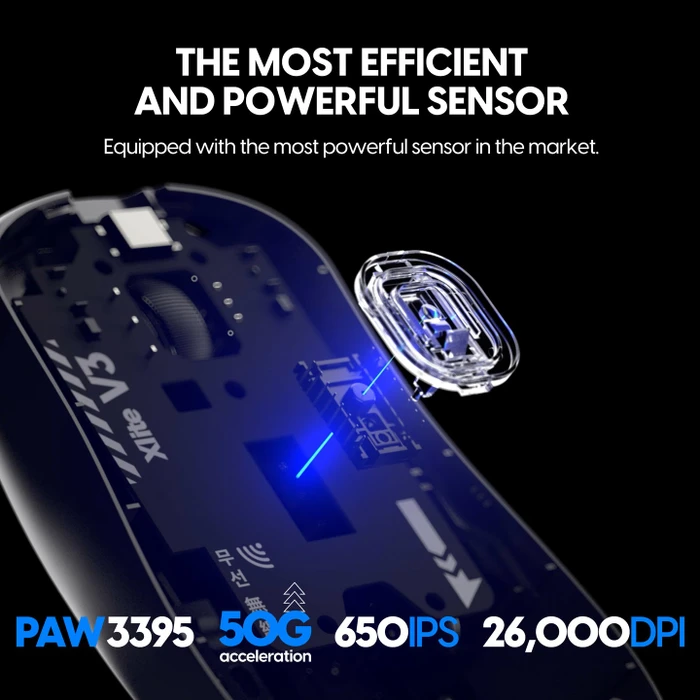 Pulsar Gaming Gears Xlite v3 Mini Wireless schwarz, USB