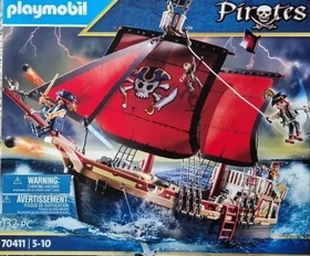 playmobil Pirates Totenkopf-Kampfschiff