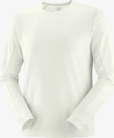 Salomon Shakeout Core Laufshirt langarm icicle (Herren)