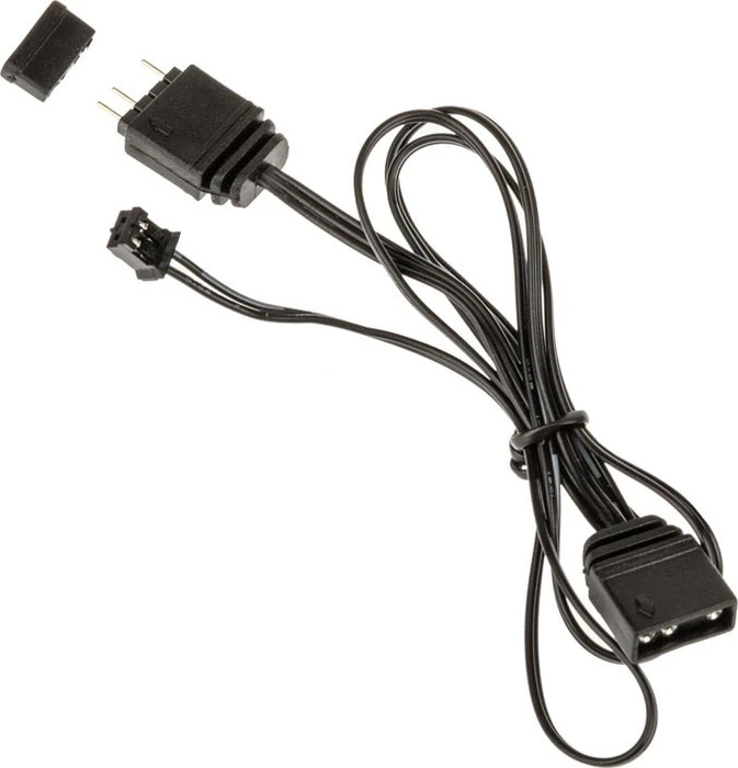 Kolink Core Adept ARGB 24-Pin 90 Grad Mainboard-Kabeladapter, Stecker auf Buchse