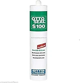 Otto-Chemie Ottoseal S 100 C1168 Sanitär-Silikonkleber hellgraphit, 300ml