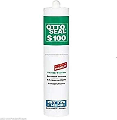 Otto-Chemie Ottoseal S 100 C1168 Sanitär-Silikonkleber hellgraphit, 300ml